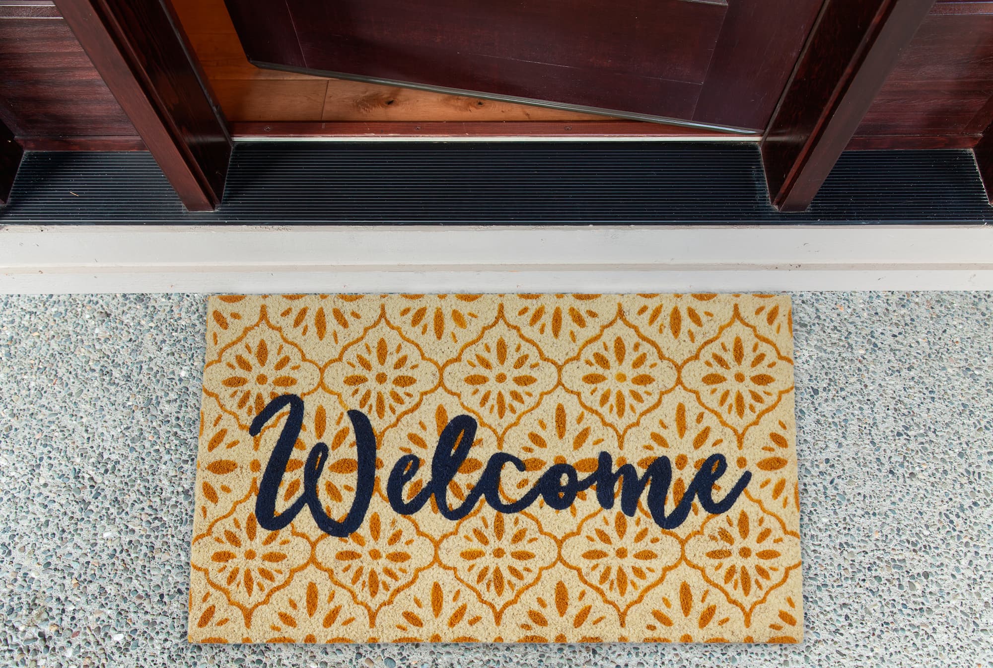 DII® Welcome Tile Doormat